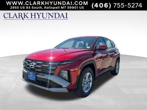 Red 2026 Hyundai TUCSON SE