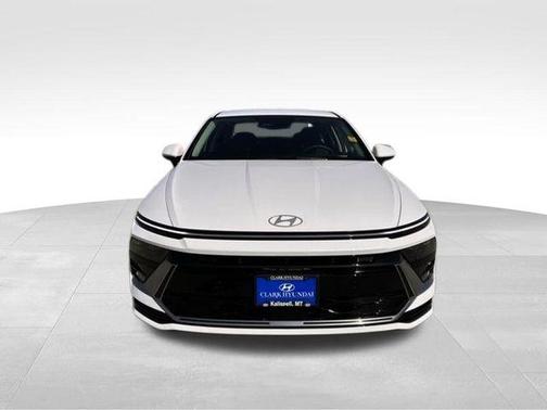 White 2025 Hyundai SONATA Hybrid SEL