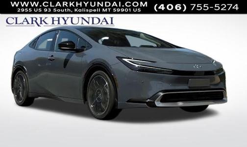 Gray 2024 Toyota Prius XLE