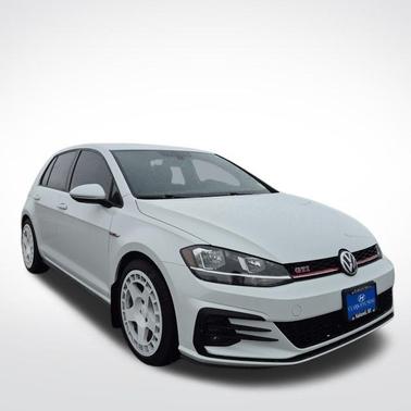 Pure White 2019 Volkswagen Golf GTI 2.0T S