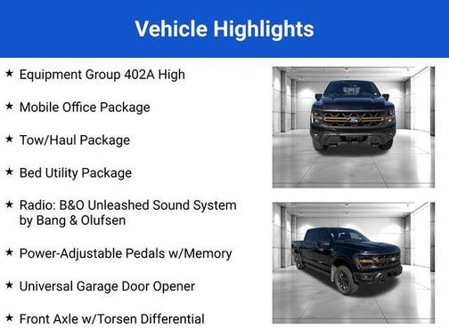 Black 2024 Ford F-150 Tremor