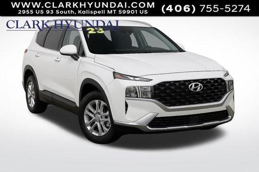 Serenity White Pearl 2023 Hyundai SANTA FE SE