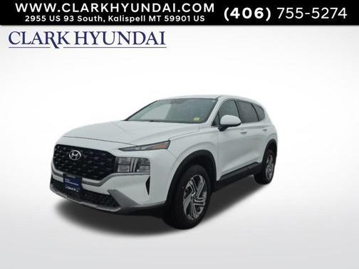 Serenity White Pearl 2023 Hyundai SANTA FE SE