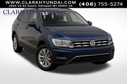Silk Blue Metallic 2019 Volkswagen Tiguan 2.0T SE