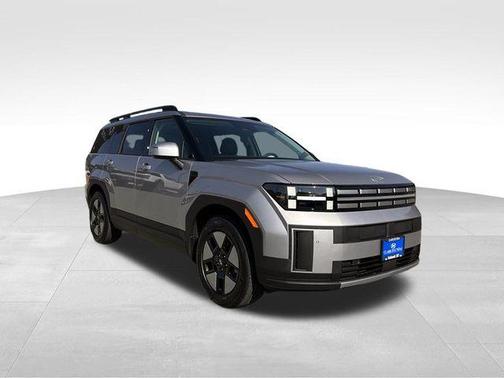 Shimmering Silver 2026 Hyundai SANTA FE HEV SEL