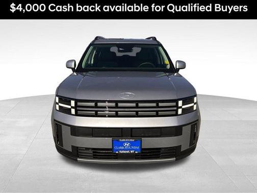 Shimmering Silver 2026 Hyundai SANTA FE HEV SEL