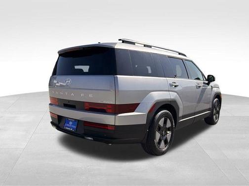 Shimmering Silver 2026 Hyundai SANTA FE HEV SEL