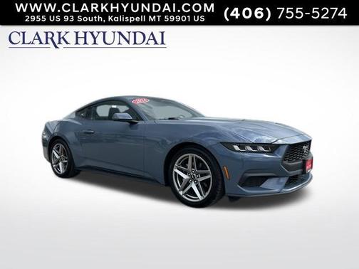 Gray 2024 Ford Mustang