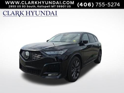 Gray 2025 Acura MDX A-Spec