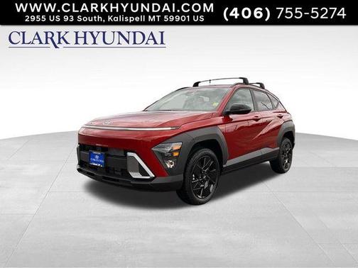 Red Metallic 2026 Hyundai KONA SEL Sport