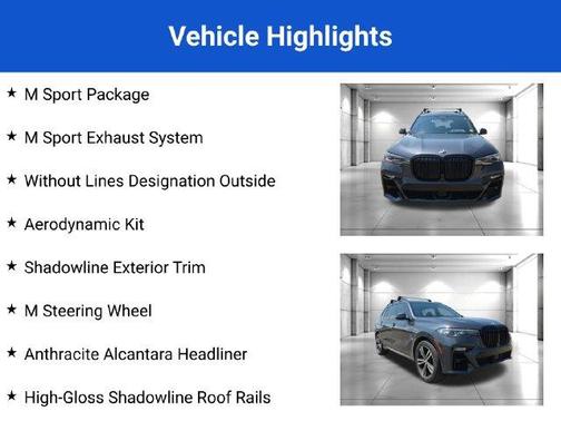 Arctic Gray Metallic 2019 BMW X7 xDrive50i