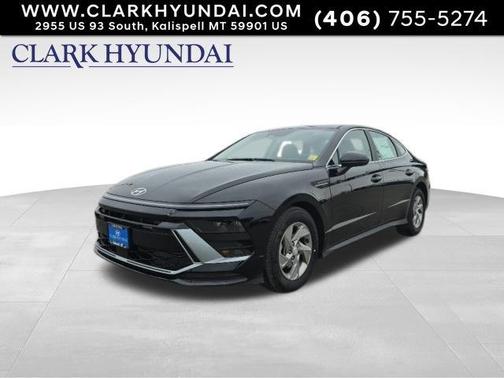 Black 2026 Hyundai SONATA SE