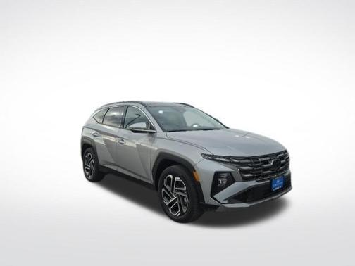 Shimmering Silver 2026 Hyundai TUCSON Hybrid Limited