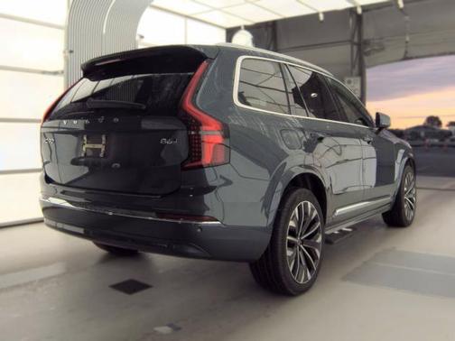 Denim Blue Metallic 2026 Volvo XC90 Plus, B6 AWD Gas (mild hybrid), Gasoline, Bright, 7 Seats