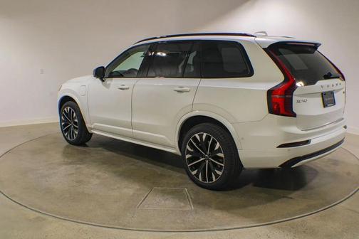 Crystal White Pearl 2026 Volvo XC90 Plug-In Hybrid Ultra Dark Theme, T8 AWD, Electric/Gasoline, 6 Seats