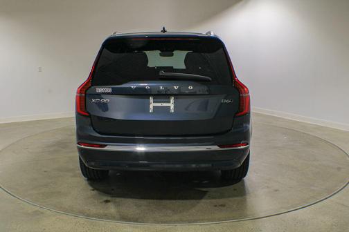 Denim Blue Metallic 2026 Volvo XC90 Plus, B6 AWD Gas (mild hybrid), Gasoline, Bright, 7 Seats