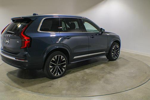 Denim Blue Metallic 2026 Volvo XC90 Plus, B6 AWD Gas (mild hybrid), Gasoline, Bright, 7 Seats
