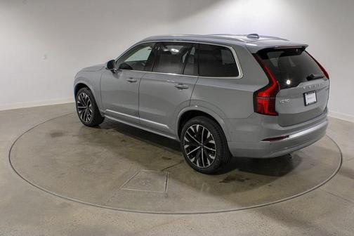 Vapour Grey Metallic 2026 Volvo XC90 Plus, B6 AWD Gas (mild hybrid), Gasoline, Bright, 7 Seats