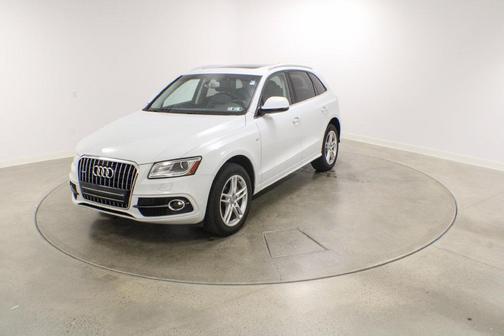 Ibis White 2015 Audi Q5 3.0T Premium Plus