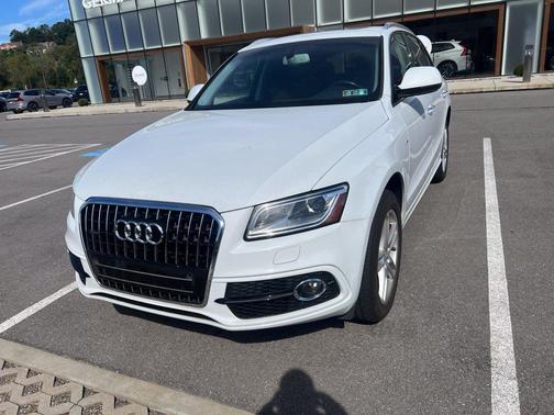 Ibis White 2015 Audi Q5 3.0T Premium Plus