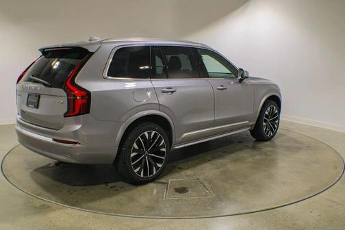 Aurora Silver 2026 Volvo XC90 Plug-In Hybrid Ultra, T8 AWD, Electric/Gasoline, Bright, 7 Seats