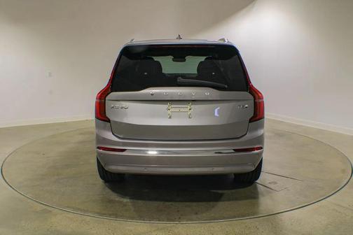 Aurora Silver 2026 Volvo XC90 Plug-In Hybrid Plus, T8 AWD, Electric/Gasoline, Bright, 6 Seats