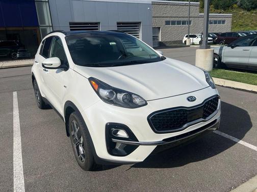 Snow White Pearl 2020 Kia Sportage EX