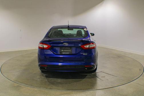 Deep Impact Blue 2015 Ford Fusion Titanium