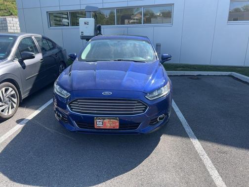 Deep Impact Blue 2015 Ford Fusion Titanium
