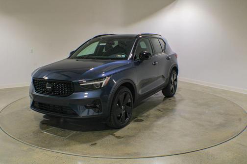 Denim Blue 2026 Volvo XC40 Black Edition Ultra, B5 AWD Gas (mild hybrid)