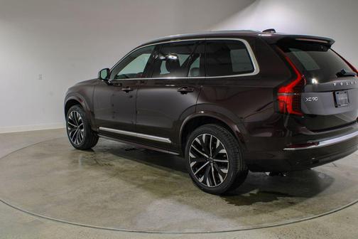 Mulberry Red Metallic 2026 Volvo XC90 Plus, B5 AWD Gas (mild hybrid), Gasoline, Bright, 6 Seats