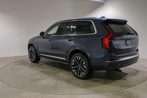 Denim Blue Metallic 2026 Volvo XC90 Plug-In Hybrid Plus, T8 AWD, Electric/Gasoline, Bright, 7 Seats