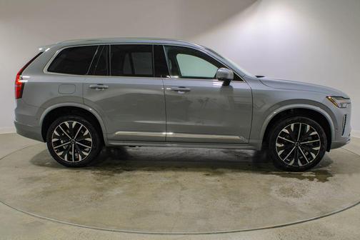 Vapour Grey Metallic 2026 Volvo XC90 Plug-In Hybrid Plus, T8 AWD, Electric/Gasoline, Bright, 7 Seats