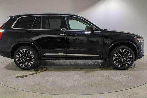 Onyx Black Metallic 2026 Volvo XC90 Plus, B6 AWD Gas (mild hybrid), Gasoline, Bright, 7 Seats