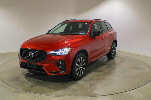 Fusion Red Metallic 2024 Volvo XC60 B5 Core Dark Theme