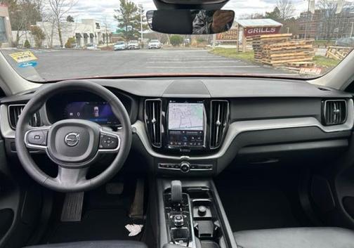 Fusion Red Metallic 2024 Volvo XC60 B5 Core Dark Theme