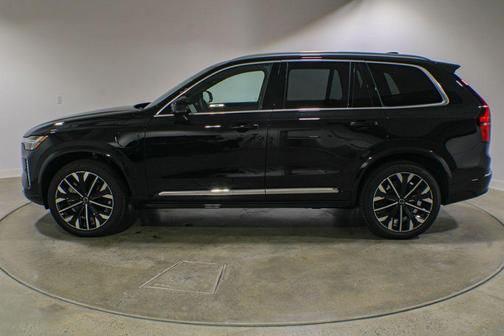 Onyx Black Metallic 2026 Volvo XC90 Plug-In Hybrid Plus, T8 AWD, Electric/Gasoline, Bright, 7 Seats