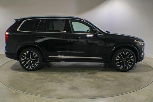 Onyx Black Metallic 2026 Volvo XC90 Plug-In Hybrid Plus, T8 AWD, Electric/Gasoline, Bright, 7 Seats