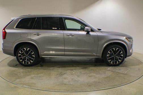Aurora Silver 2026 Volvo XC90 Ultra, B6 AWD Gas (mild hybrid), Gasoline, Bright, 7 Seats