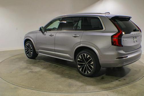 Aurora Silver 2026 Volvo XC90 Ultra, B6 AWD Gas (mild hybrid), Gasoline, Bright, 7 Seats