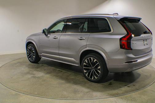 Aurora Silver 2026 Volvo XC90 Ultra, B6 AWD Gas (mild hybrid), Gasoline, Bright, 7 Seats