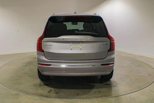 Aurora Silver 2026 Volvo XC90 Ultra, B6 AWD Gas (mild hybrid), Gasoline, Bright, 7 Seats