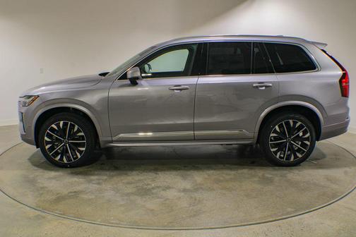Aurora Silver 2026 Volvo XC90 Ultra, B6 AWD Gas (mild hybrid), Gasoline, Bright, 7 Seats