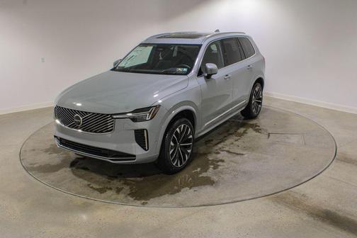 Vapour Grey Metallic 2026 Volvo XC90 Ultra, B6 AWD Gas (mild hybrid), Gasoline, Bright, 7 Seats