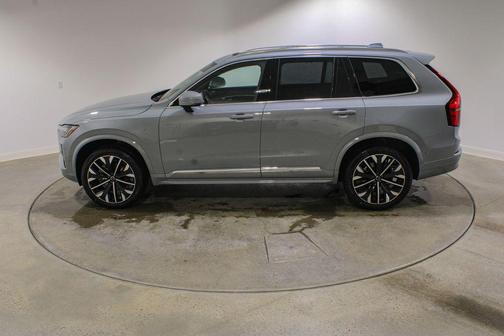 Vapour Grey Metallic 2026 Volvo XC90 Ultra, B6 AWD Gas (mild hybrid), Gasoline, Bright, 7 Seats