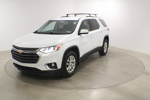 Summit White 2018 Chevrolet Traverse LT Cloth