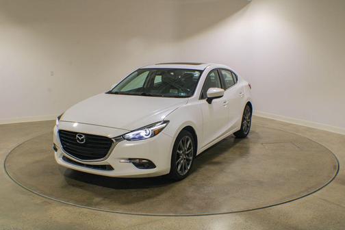 Snowflake White Pearl Mica 2018 Mazda Mazda3 Grand Touring