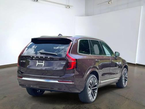 Mulberry Red Metallic 2026 Volvo XC90 Ultra Dark Theme, B6 AWD Gas (mild hybrid), Gasoline, 6 Seats