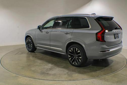 Vapour Grey Metallic 2026 Volvo XC90 Plus, B5 AWD Gas (mild hybrid), Gasoline, Bright, 7 Seats