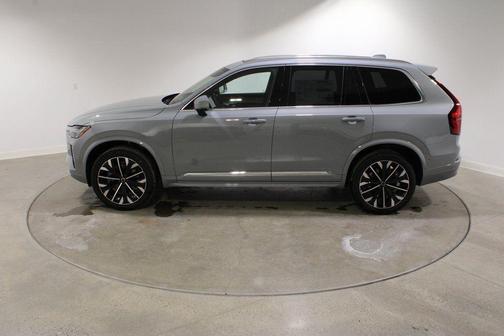 Vapour Grey Metallic 2026 Volvo XC90 Plus, B6 AWD Gas (mild hybrid), Gasoline, Bright, 7 Seats